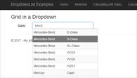 Creating a Multi-Column Dropdown in ASP.NET MVC Creating a Multi-Column Dropdown in ASP.NET MVC