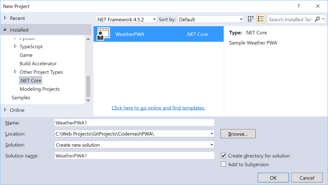 PWA Directory Structure